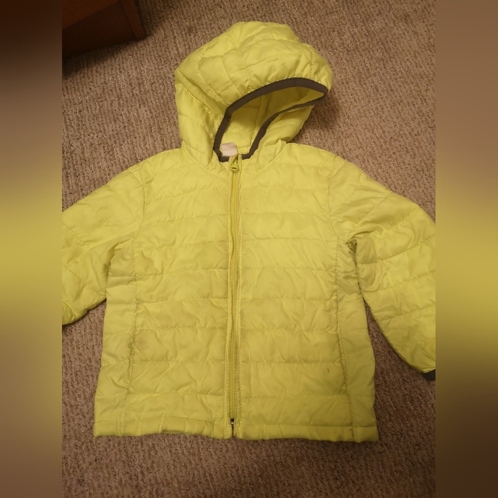 GAP 2 YEARS OLD SIZE BRIGHT YELLOW JACKET